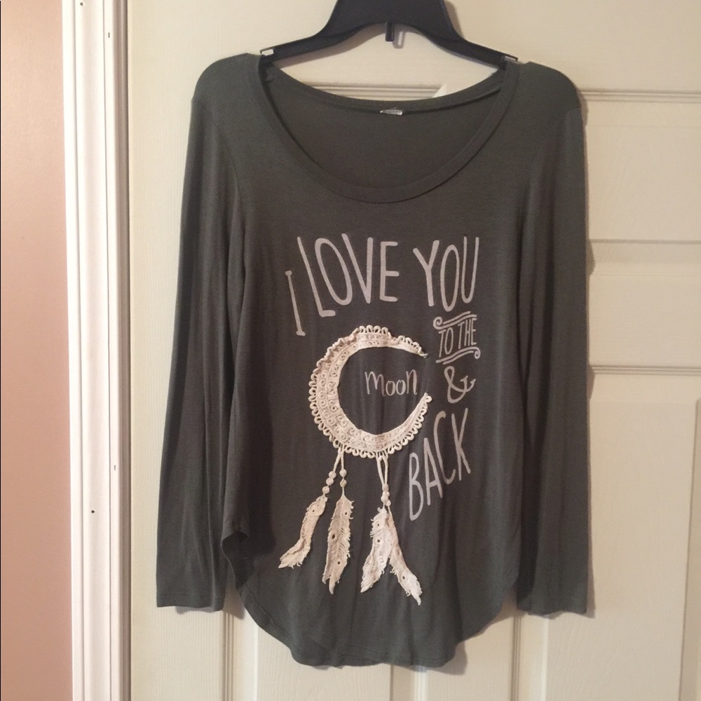 I love you to the moon and back shirt
